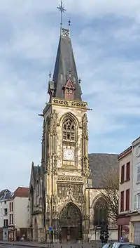 Église Saint-Leu d'Amiens (XVe siècle)  Classé MH (1906) .