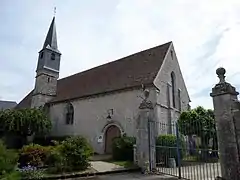 église Saint-Lubin, Prasville, Eure-et-Loir, France.