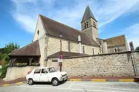 L'église Saint-Médard en 2017.