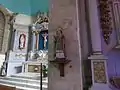 Église Saint-Magloire : statue d'un saint évêque : Guillaume Pinchon.