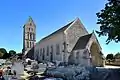 L’église Saint-Manvieu. Vue nord-ouest.