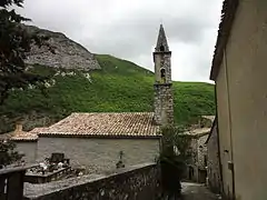 Église paroissiale Saint-Marc, au village d’Entrepierres.