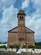 L'église Saint-Martin d'Écromagny.