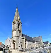 L’église Saint-Martin.