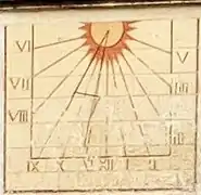 Cadran solaire de l'église