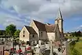 L’église Saint-Martin. Vue Nord-Est.