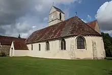 L'église Saint-Martin de Bleury.