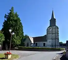 L'église Saint-Martin. Côté Nord.