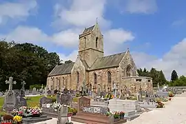 L’église vue sud-est.