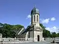 L’église Saint-Martin. Vue nord-ouest.