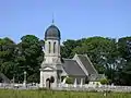 L’église Saint-Martin. Vue sud-ouest.