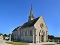 L’église Saint-Martin. Vue nord-ouest.