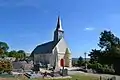 L’église Saint-Martin. Vue nord-ouest.