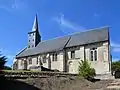 L’église Saint-Martin. Vue sud.