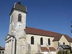 Église Saint-Martin de Sancey-l'église.