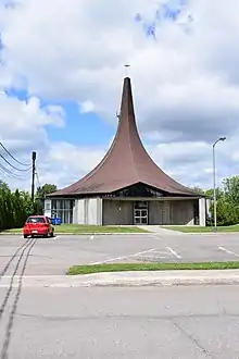 Façade de l'église