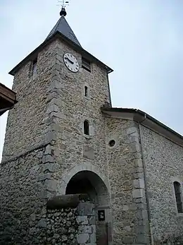 L'église Saint-Michel de Barbazan.