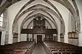 Intérieur de l'église et orgue (XIXe MH)