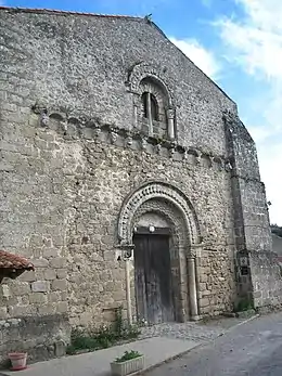 Façade de l'église Saint-Paul de Parthenay