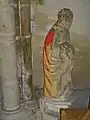 La statue de saint Siméon.
