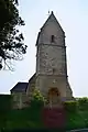 L’église Saint-Pierre. Vue ouest.