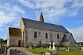 L’église Saint-Pierre-et-Saint-Paul, côté nord.