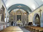 L'intérieur de l'église Saint-Saturnin