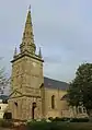 Église de Naizin : vue extérieure.