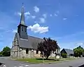 L'église Saint-Sauveur.