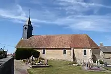 L'église Saint-Sulpice de Fessanvilliers.