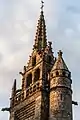 Clocher de l'église Saint-Ténénan.