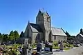 L’église Saint-Vigor. Vue Nord-Est.