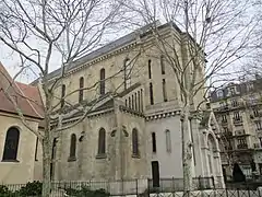 L'église Saint-Vincent-de-Paul de Clichy.