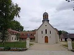 L'abbaye de Saint-Cyran-en-Brenne en 2021.