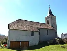 L'église Saint Michel de Lahitte-ez-Angles.