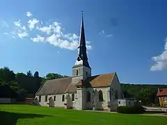 Extérieur vue de l'ouest.