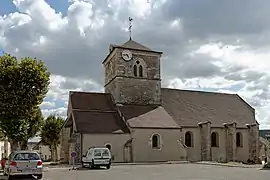 Église Saint-Vallier.