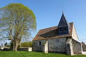 L'église Sainte-Croix de Champagne.