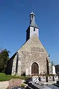 L'église Sainte-Madeleine.