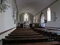 L'intérieur de l'église Sainte-Marguerite.