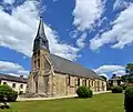 L'église Sainte-Marguerite.