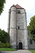 Le clocher de l'église Sainte-Monégonde.