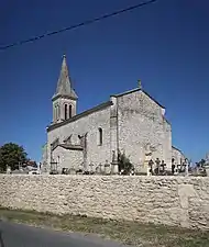 Arrière de l'église.