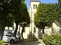 Le clocher de l'église.