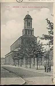 Église St-Vincent-de-Paul  vers 1900