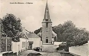 L'église au début du vingtième siècle.