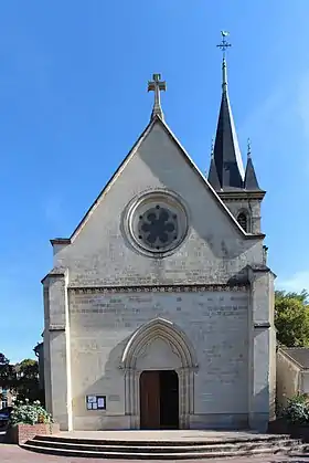 Façade de l'église Saint-Léger