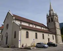 L'église Saint-Jean-Baptiste.