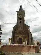 L'église Saint-Amand.