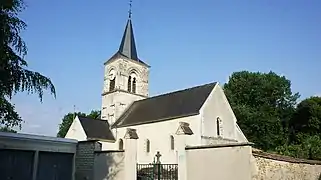 L'église Saint-Hilaire de Tauxières.